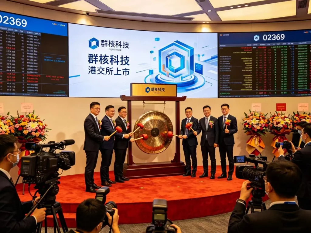 港股科网股与新能源板块走强 南向资金净买入港股 群核科技港股上市